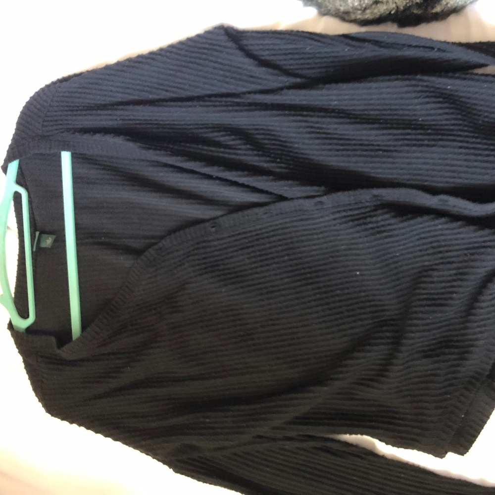 Soft Black Cardigan